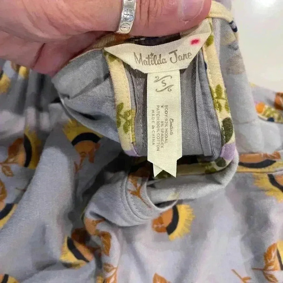 Matilda Jane Write It Down Dress The Adventure Begins Floral Print Women’s Small - Picture 5 of 8